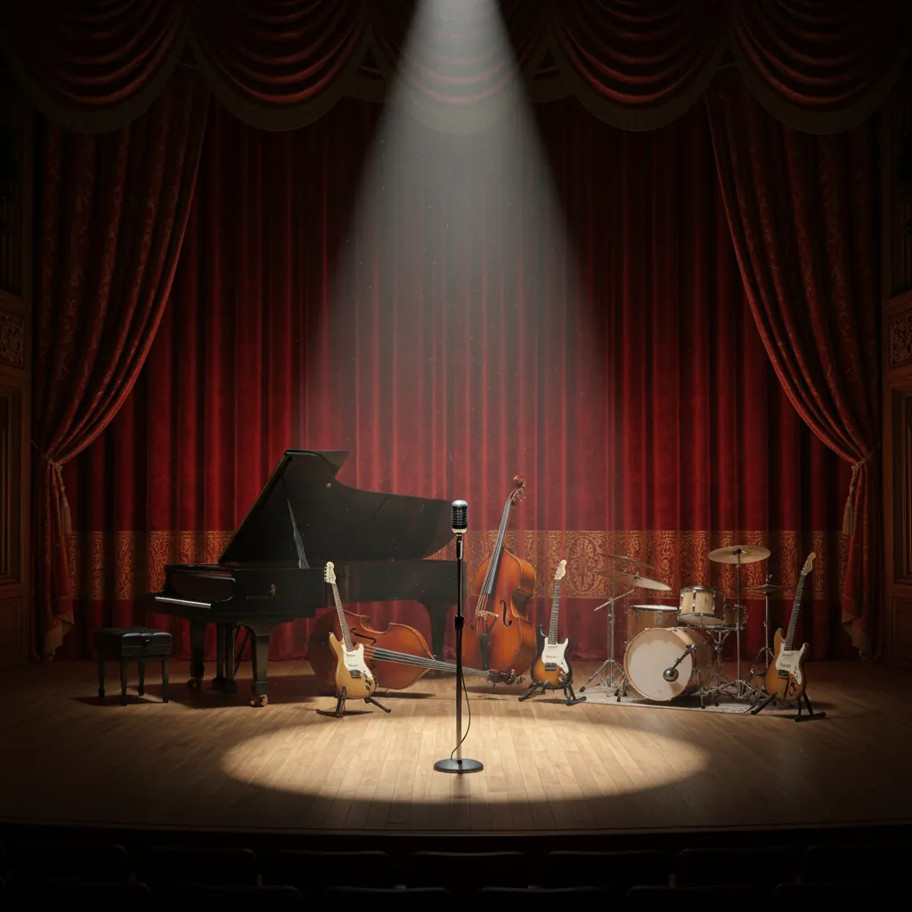 Stage and Spotlight